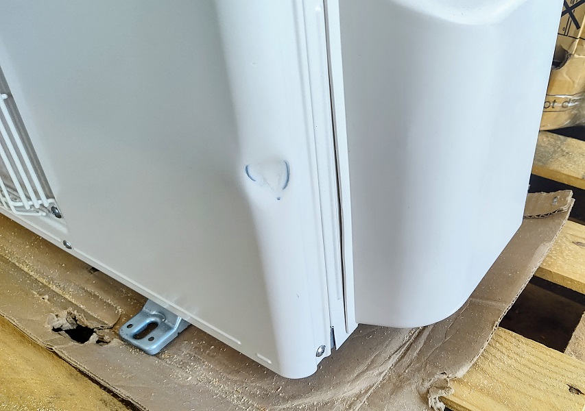 Mini Split 9,000 BTU Mitsubishi 22.4 SEER Ceiling Cassette Heat Pump System SUZ-KA09NA2 (0145), SLZ-KF09NA (4696), SLP-18FAU (5478)(F)