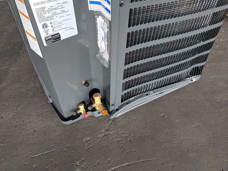 3 Ton Goodman 14 SEER Heat Pump System GSZ140361 (0209), ARUF37C14 (6294), TXV