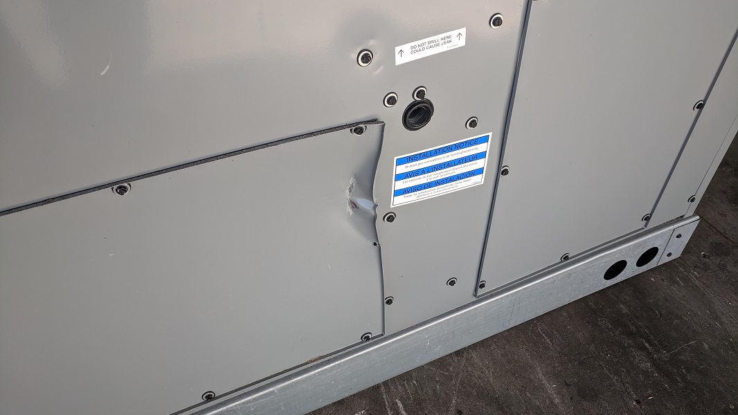 7.5 Ton Daikin Heat Pump Package Unit 3 Phase 208/230V, DCH090XXX3BXXX REPAIRED (2766)