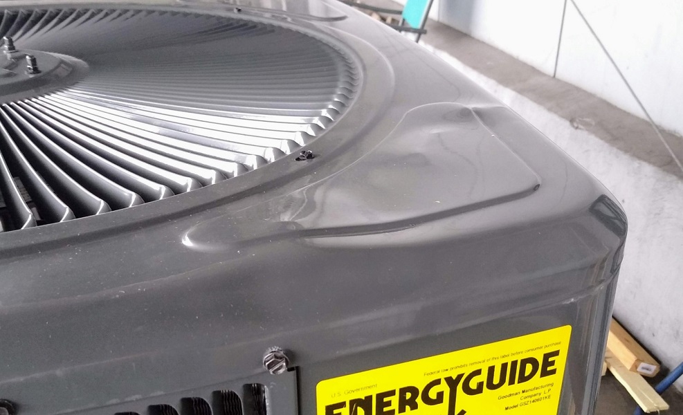 5 Ton Goodman 14 SEER Heat Pump System GSZ140601 (0498), ASPT61D14 (4621)