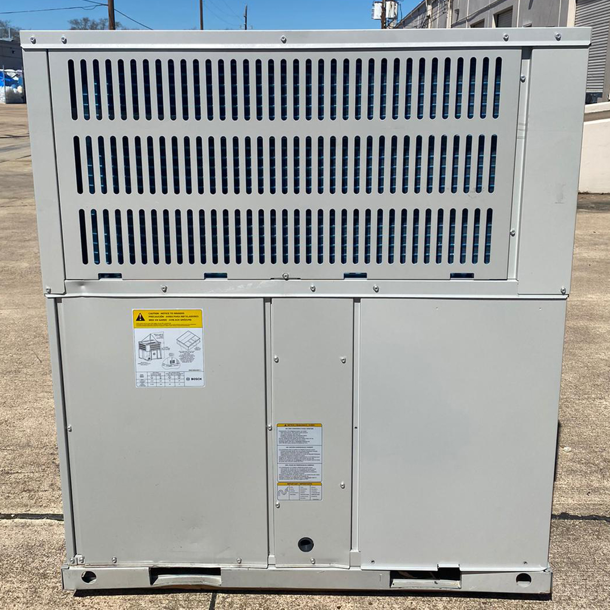 5 Ton Bosch 19 SEER Inverter Compressor Heat Pump DOWN-FLOW or HORIZONTAL Package Unit BRB-60HWD1N1-M19 (2827)(T)