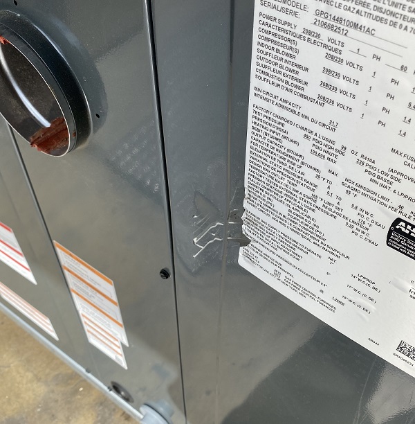 Goodman 4.0 Ton 14 SEER 100K BTU Gas Package Unit GPG1448100M41 (2512)(T)