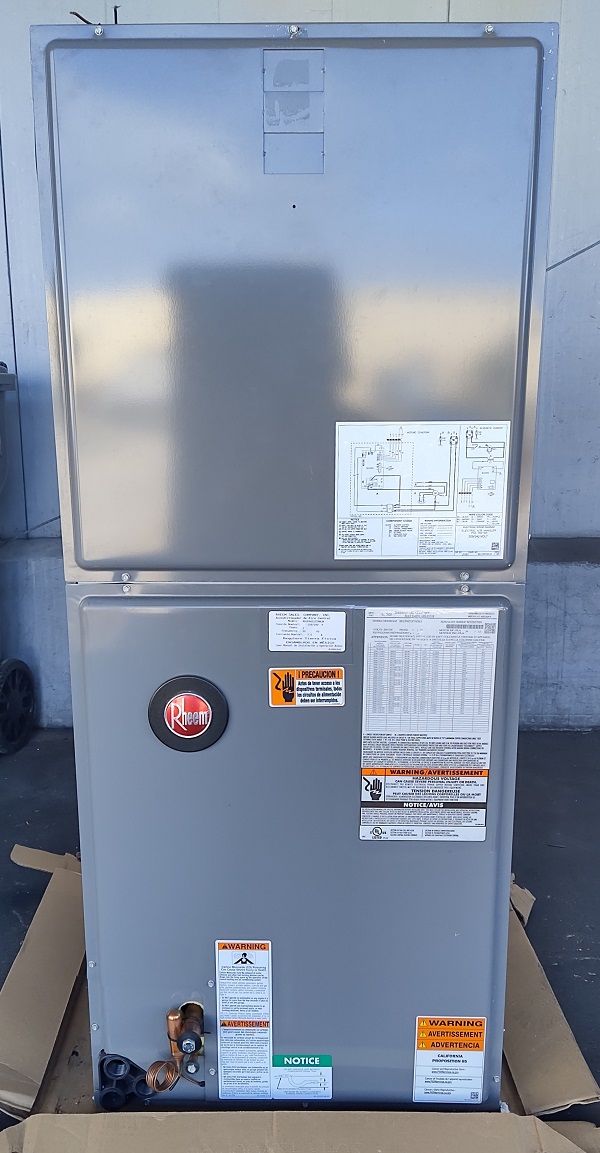 4 Ton Rheem 14 SEER Central System RA1448AJ1NA, RH1P4821STANJA (7989)(F)