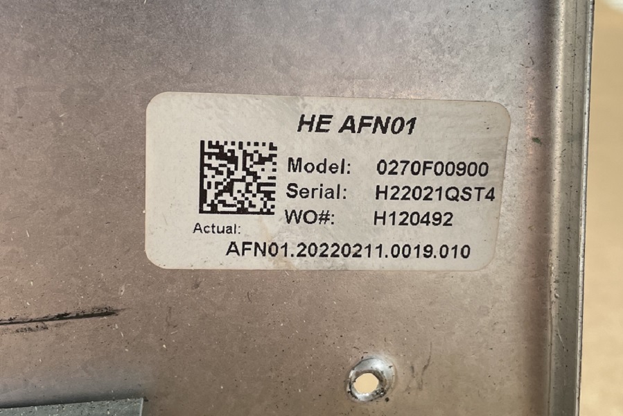 (Goodman) HE AFN01 Heat Exchanger, 0270F00900 (F)