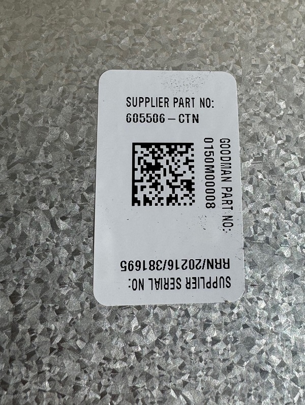 Goodman, Daikin, Amana Fan Blade & Motor Assembly from GSZ140361,  0150M00008 & 0131M00753(T)