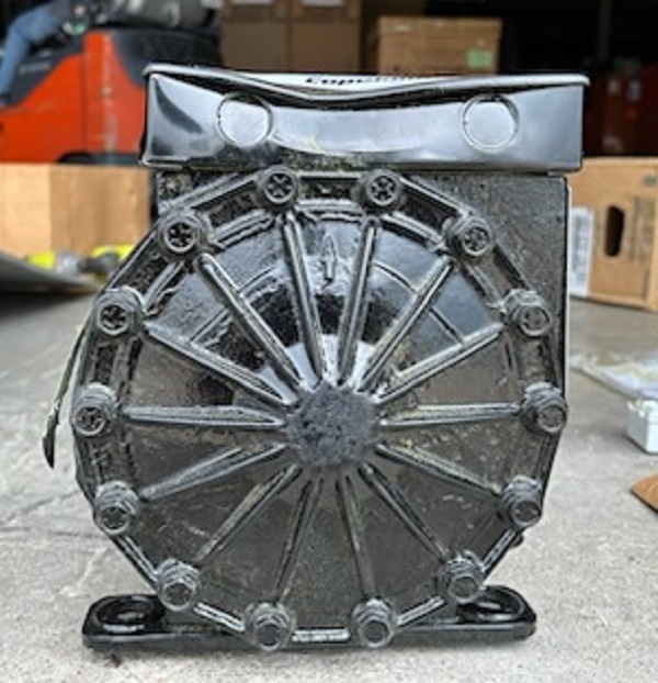 Copeland Emerson Climate 1.5 hp Air Cooled Semi-Hermetic Compressor, 208/230-1, KALB-015E-CAV-800 (802R)(T)