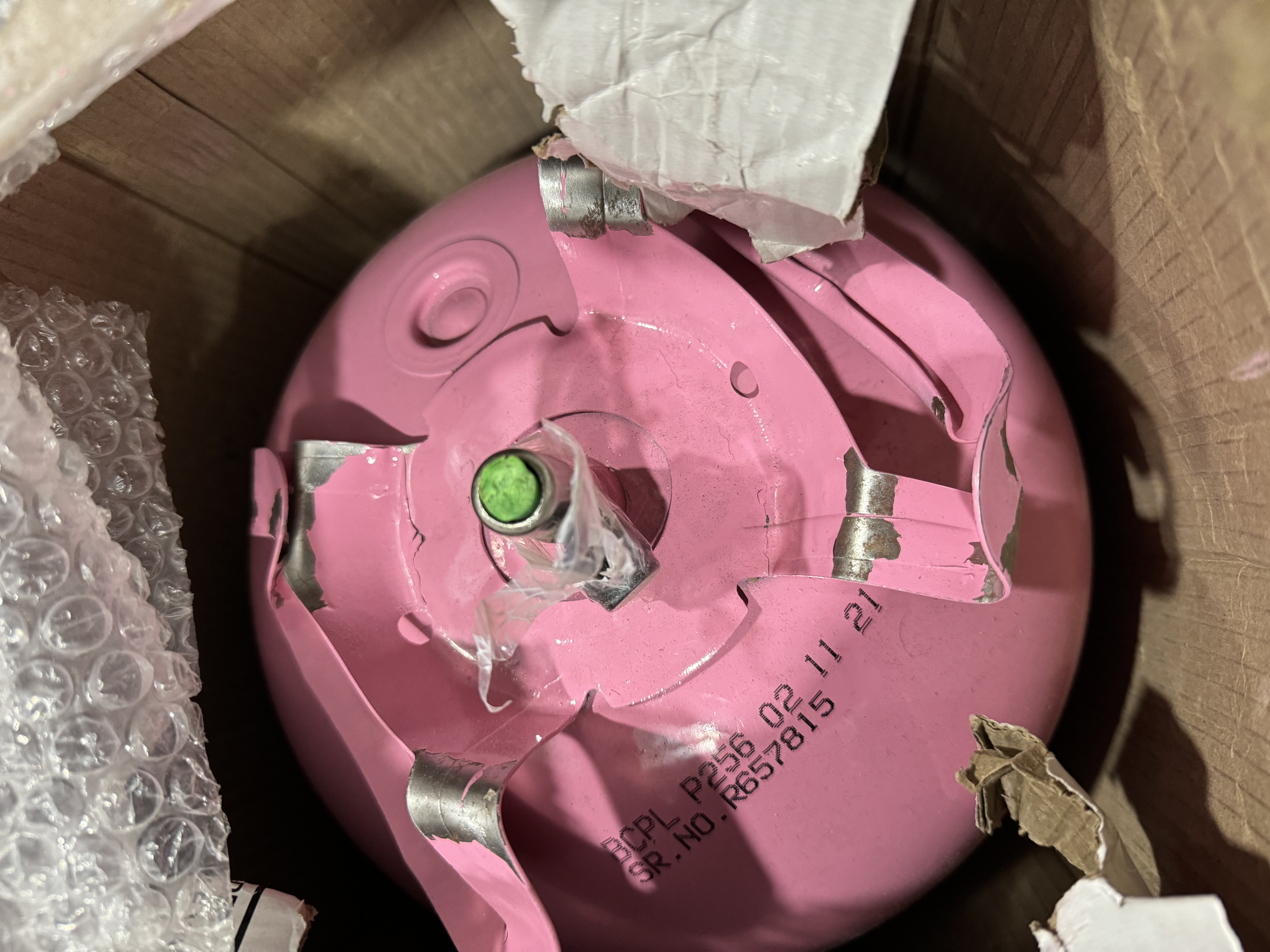 Freon R410A 25 lb. Jug New Factory Sealed, 25 Pound DAMAGE TO HANDLE (F)