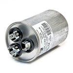 Capacitor Round Dual Section 205 MFD 370440VAC